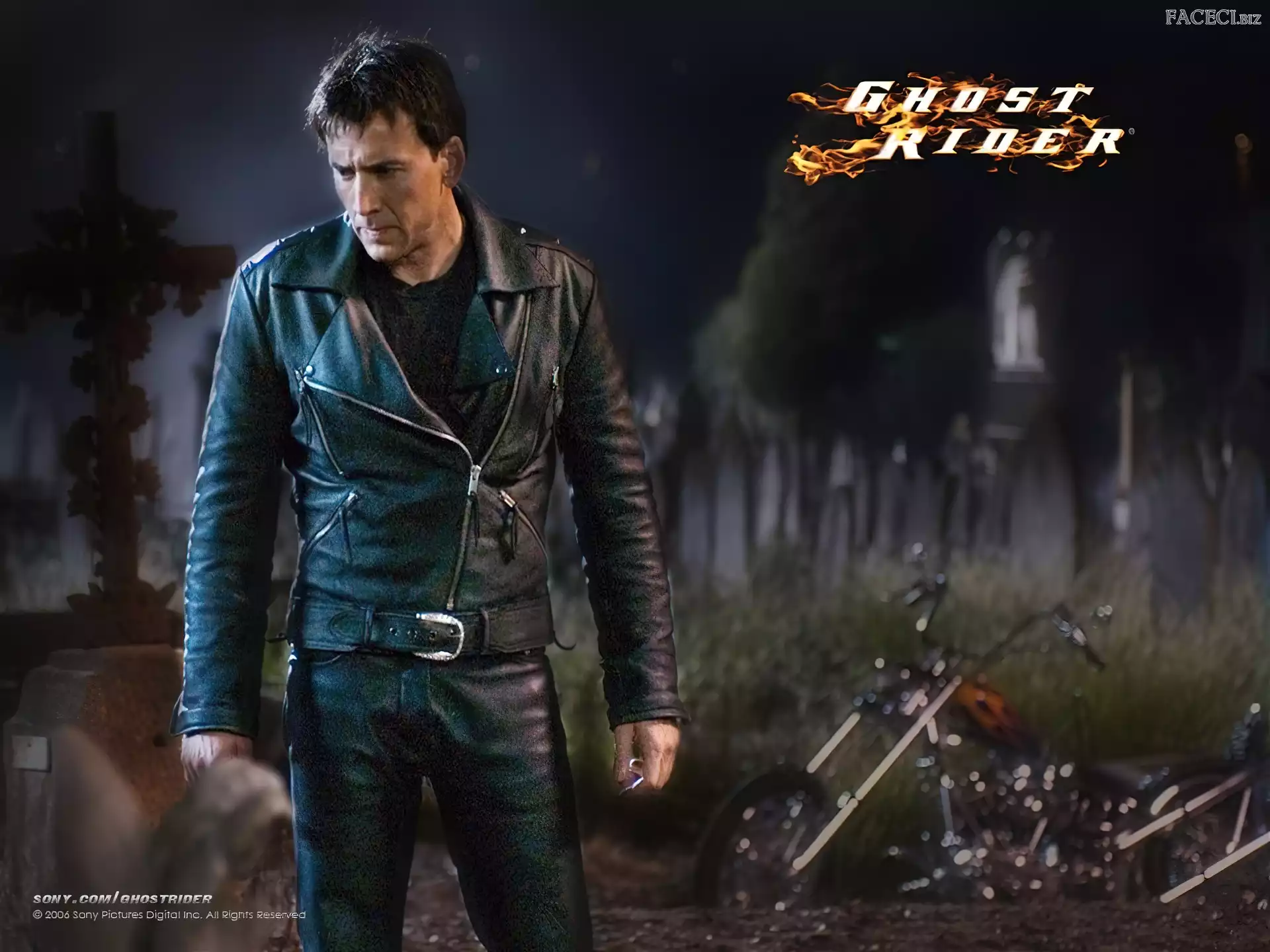 Cmentarz, Ghost Rider, Nicolas Cage