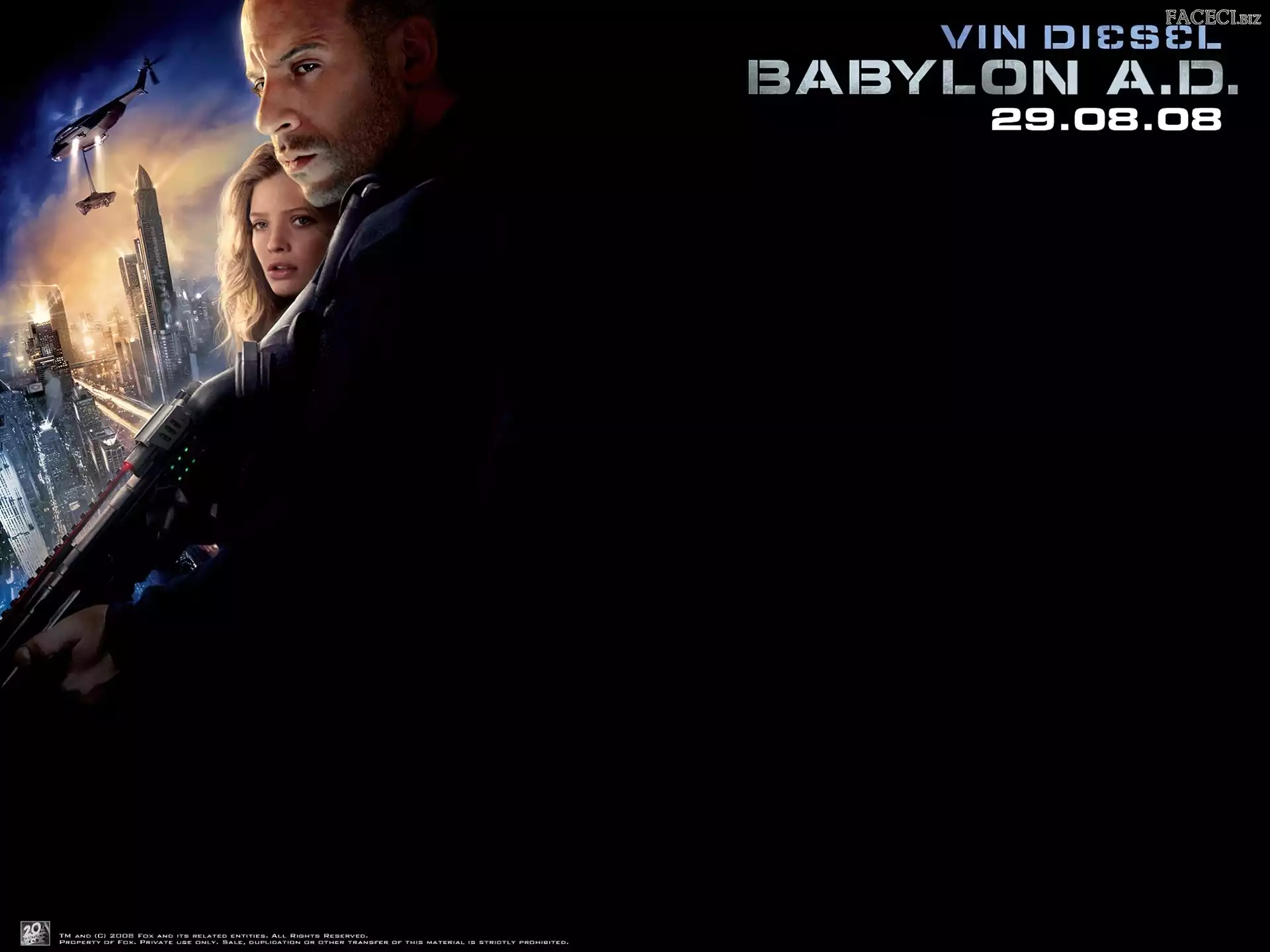 Babylon Ad, Vin Diesel, miasto, Melanie Thierry